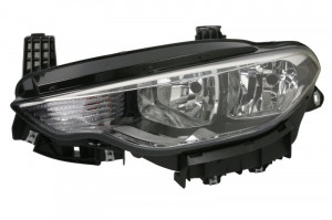 Far Stanga (H15/H7/PY21W, electric, cu motor, culoare: argintiu) potrivit FIAT TIPO 10.15- - Img 1