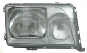 Far Stanga (H3/H4, pneumatic, culoare insertie: cromat) potrivit MERCEDES 124 (A124), 124 (C124), 124 T-MODEL (S124), 124 (W124), E (A124), E (C124), E T-MODEL (S124) 09.92-03.98 - Img 3