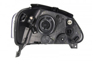 Far Stanga (H4, electric, fara motoras, culoare semnalizator: transparent) potrivit VW FOX - Img 1
