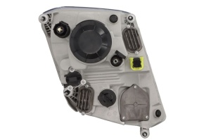 Far stanga (H4/LED/PY21W, electric, fara motor, cu lumina de zi, culoare insert: crom platinat, culoare semnalizator: alb) potrivit VOLVO FL III 05.13- - Img 2
