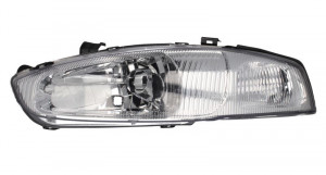 Far Stanga (H4, manual, fara motoras, culoare semnalizator: transparent) potrivit MITSUBISHI COLT V dupa 1998