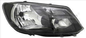 Far Stanga (H4/P21, electric, cu motor, culoare insertie: negru) potrivit VW CADDY III, CADDY III/MINIVAN