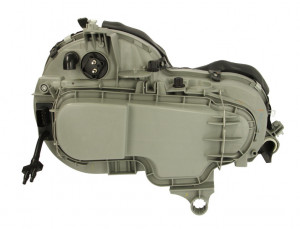 Far Stanga (H6W/H7/PY21W, electric, cu motor, bec, culoare insertie: cromat, culoare semnalizator: alb) potrivit MERCEDES E T-MODEL (S210), E (VF210), E (W210) -06.99 - Img 2