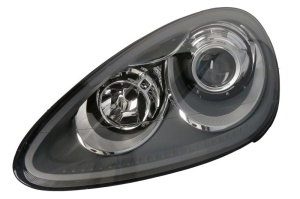 Far Stanga (H7/H7, cu motor) potrivit PORSCHE CAYENNE II 92A/958, SUV 2014-2017