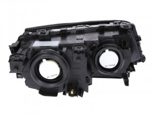 Far Stanga (H7/H7, electric, cu motor, culoare insertie: titan) potrivit BMW 3 (E46) - Img 2