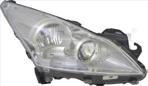 Far Stanga (H7/H7, electric, cu motor) potrivit PEUGEOT 3008, 5008 - Img 3