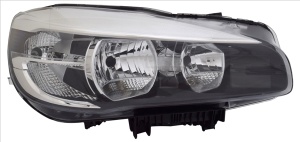 Far stanga (H7/H7/LED, electric, cu motor) potrivit BMW 2 Active Tourer F45, F46 09.14-10.21 - Img 3