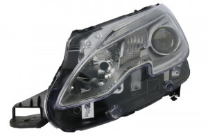 Far Stanga (H7/H7/LED/PWY24W, electric, fara motoras, culoare insertie: cromat) potrivit PEUGEOT 2008 I 2013-2015
