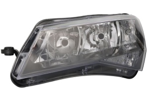 Far stanga (H7/H7/W16W, electric, cu motor) potrivit SKODA SUPERB III 2015-2019