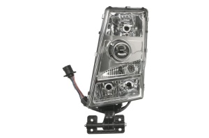 Far stanga (H7, manual, fara motor, rotund socket; square socket, culoare insert: crom platinat) potrivit VOLVO FH12, FH16, FM9 09.01- - Img 1
