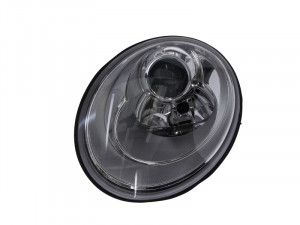 Far stanga (H7, reglaj electric, cu motoras, fundal negru) VW NEW BEETLE - Img 1