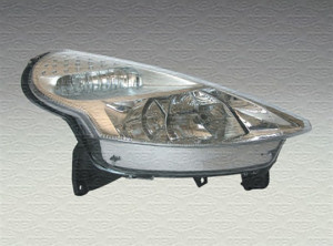 Far Stanga (halogen, H1/H7/PY21W/W5W, electric, cu motor) potrivit CITROEN C3 PLURIEL - Img 3