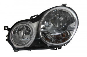 Far Stanga (halogen, H1/H7/PY21W/W5W, electric, cu motor) potrivit VW POLO, POLO IV -04.05 - Img 1