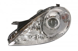 Far Stanga (halogen, H7/H7/PY21W/W5W, pneumatic, fara motoras, culoare insertie: cromat) potrivit MERCEDES A (W169) -06.12 - Img 1
