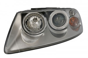 Far Stanga (halogen, H7/H9, electric, cu motor, culoare semnalizator: transparent) potrivit VW TOUAREG -12.06 - Img 1