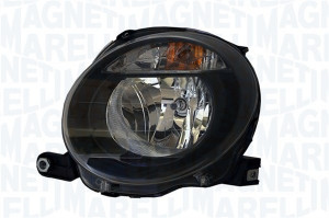Far Stanga (halogen, H7/WY21W, electric, cu motor, culoare insertie: negru) potrivit ABARTH 500 / 595 / 695, 500C / 595C / 695C; FIAT 500, 500 C - Img 3