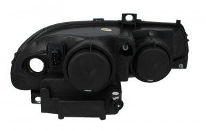 Far stanga potrivit ALFA ROMEO 156 1997-2003 - (H1/H7, reglaj electric, fundal negru) - Img 2