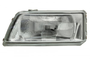 Far stanga potrivit CITROEN JUMPER FIAT DUCATO PEUGEOT BOXER 1994-2002 - (H4, hydraulic, fundal argintiu)
