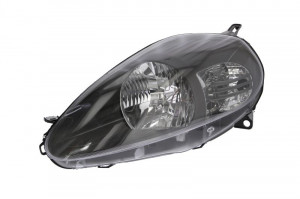 Far stanga potrivit FIAT PUNTO 2005-2012 - (H4, electric, cu motoras, fundal negru)