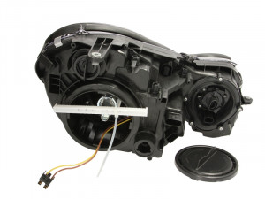 Far stanga potrivit MERCEDES Clasa E T-MODEL (S211), E (W211) - (H7, reglaj electric, fundal negru) - Img 2