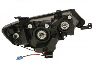 Far stanga potrivit MITSUBISHI OUTLANDER 2006-2009 - (HB3/HB4, electric, cu motoras, fundal negru) - Img 2