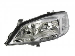 Far stanga potrivit OPEL ASTRA 1998-2009 - (H7/HB3, electric, fundal argintiu)