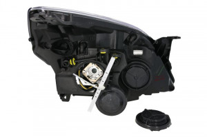 Far stanga potrivit OPEL SIGNUM, VECTRA 2005-2008 - (H1/H7, reglaj electric, fundal negru) - Img 2