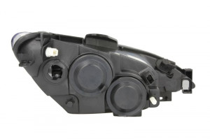 Far stanga potrivit PEUGEOT 206 2003-2009 - (H1/H7, reglaj electric, fundal argintiu, Semnalizator argintiu) - Img 2