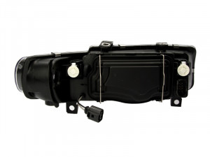 Far stanga potrivit SEAT LEON, TOLEDO 1998-2006 - (H1/H7, reglaj electric, fundal negru) - Img 2