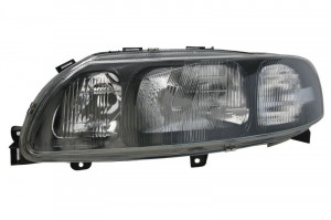Far stanga potrivit VOLVO S60 I 2000-2004 - (H7/HB3, electric, fundal negru)