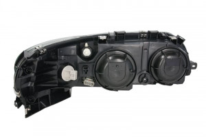 Far stanga potrivit VOLVO S60 I 2000-2004 - (H7/HB3, electric, fundal negru) - Img 2