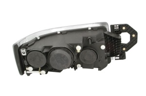 Fat stanga (H1/H3/H7/PY21W/W5W, manual, fara motor, cu lumina de ceata, culoare insert: crom platinat, culoare indicator: transparent) potrivit RVI PREMIUM 2 10.05- - Img 4
