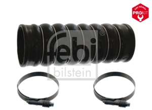 Furtun Intercooler (85mm/91mmx270mm, negru, cu cleme) potrivit MERCEDES ACTROS MP4 / MP5, ANTOS, AROCS, ATEGO 3, CITARO 2, ECONIC 2, INTEGRO (O 550), INTOURO 471.943-OM936.974 07.11- - Img 2