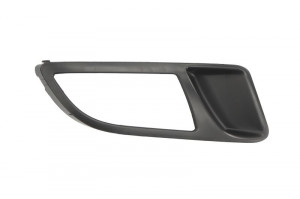 Grila bara Dreapta cu locas proiector, plastic, negru, TUV potrivit FIAT BRAVO II 2006-2014 dupa 2006