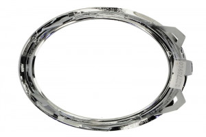Grila bara Dreapta plastic, crom potrivit MERCEDES A W176 06.12-05.18 06.12-06.15 - Img 2