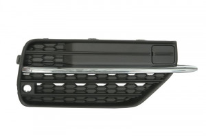 Grila bara fata Dreapta plastic, crom/negru potrivit VOLVO XC90 II dupa 2014 dupa 2014