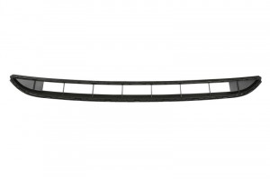 Grila bara fata potrivit VW TOUAREG 2010-2014 - inferior mijloc plastic, negru