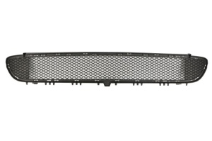 Grila bara fata potrivita Mercedes-Benz GLA X156 2013-2019 - plastic, gri inchis