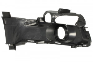 Grila bara fata stanga cu locas proiectoare, plastic, negru FORD MUSTANG intre 2015-2018 - Img 2