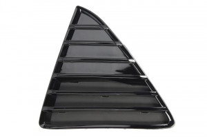 Grila bara fata Stanga plastic, negru/negru lucios potrivit FORD FOCUS III; 2010-2020 2010-2014