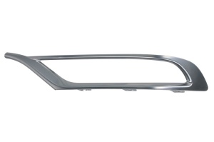 Grila bara fata stanga potrivit Chrysler 300 C II dupa 2014 - plastic, satin