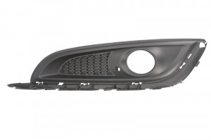 Grila bara fata stanga potrivit OPEL INSIGNIA A 2013-2017 - cu locas proiectoare, plastic, negru