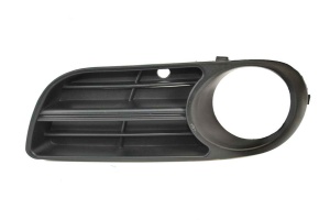 Grila bara fata Stanga potrivit SKODA FABIA I, FABIA I PRAKTIK 1999-2008 2004-2007 - (cu orificii proiector ceata, negru)