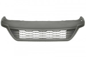 Grila bara Inferior/Mijloc, plastic, negru potrivit FIAT DOBLO, DOBLO CARGO dupa 2010 dupa 2015
