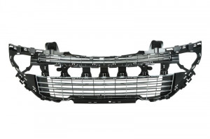 Grila bara Mijloc, SPORT, crom/negru potrivit PEUGEOT 308, 308 I, 308 II 2007-2021 2007-2011