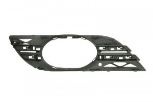 Grila bara Stanga cu locas crom, cu locas proiector potrivit MERCEDES E T-MODEL S211, E W211 2002-2009 2007-2009 - Img 2