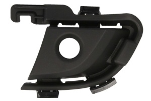 Grila proiector Stanga potrivit PORSCHE MACAN dupa 2014 2002-2004 - (TURBO, cu orificii proiector ceata, cu gauri pentru senzorii de parcare, negru)