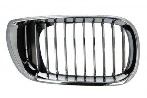 Grila radiator Dreapta potrivit BMW 3 (E46) 1.6-3.2 1997-2007 pana in 2001 - (pentru caroserie break; salon, crom)