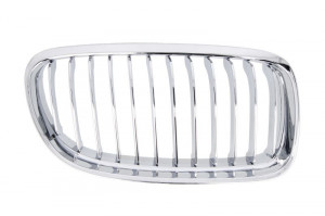 Grila radiator Dreapta potrivit BMW 3 (E90), 3 (E91) 1.6-4.4 2004-2012 pana in 2012 - (crom)