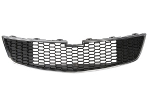 Grila radiator Inferior potrivit CHEVROLET CRUZE 1.4-2.0D 2009-2012 - (crom/negru)